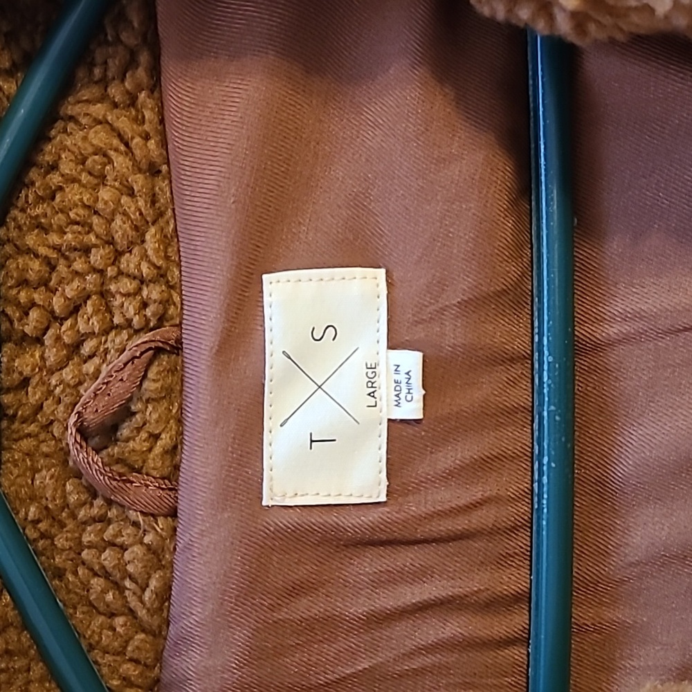 Thread & Supply Brown Teddy Jacket - image 2